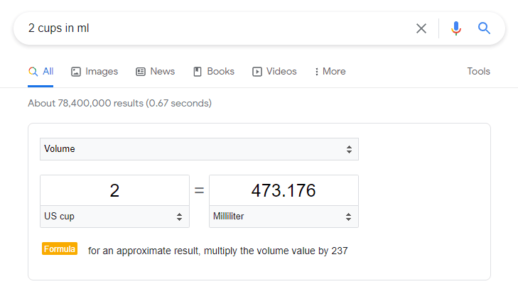 conversion in search engine